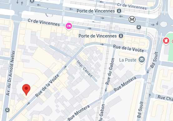 Plan d'accès Paris